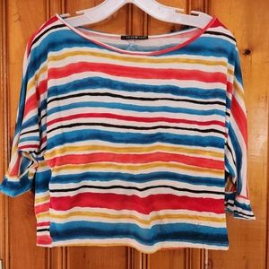 Striped Cropped/Short Top